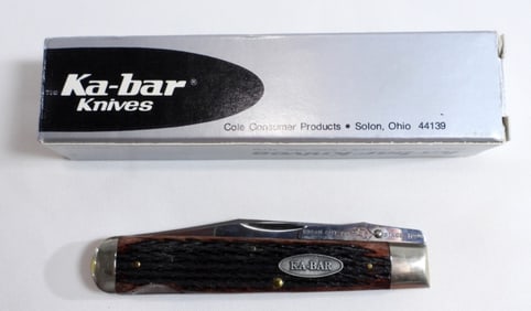Ka-Bar Swing Guard Dog Head Pocket Knife