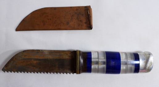 World War II Theater Plexiglass Colored Knife