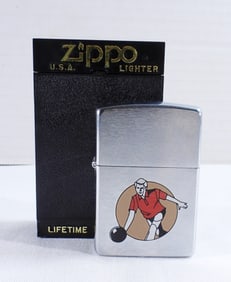 1995 Sealed Zippo Bowler Design
