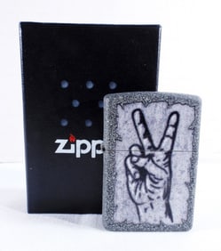 2021 Sealed Zippo Graffiti Peace Sign