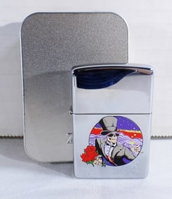 1997 Sealed Zippo Stanley Mouse Greatful Dead