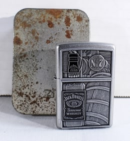 2008 Sealed Zippo Jack Daniels Bottle