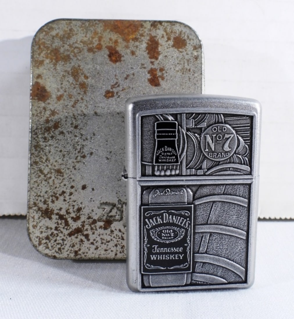 2008 Sealed Zippo Jack Daniels Bottle (1 of 4)