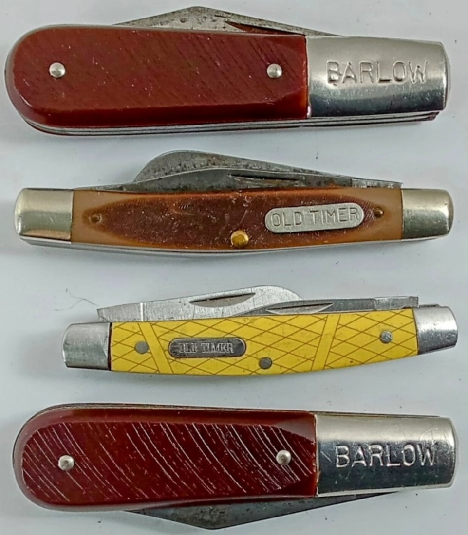 (4) Double Blade Pocket Knives (1 of 3)