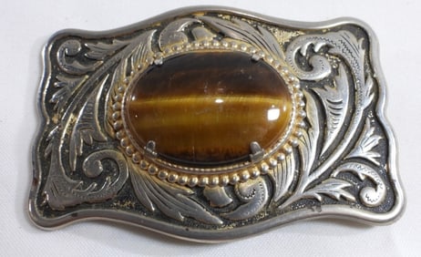 Tiger Eye Belt Buckle