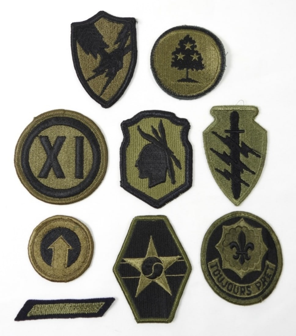 9) U.S. Army Patches (1 of 8)