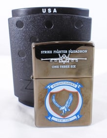 2004 Sealed Knighthawks VFA-136 Zippo