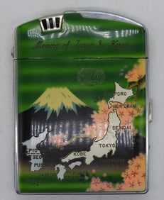 Memory of Japan & Korea Lighter and Case