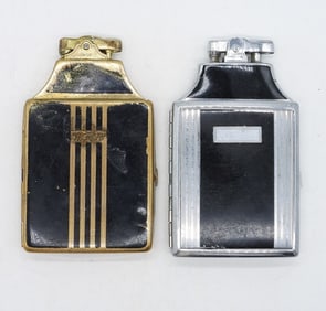 Two Ronson Lighter Cigarette Cases