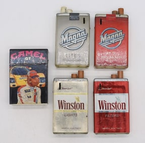 (5) Cigarette Brand Lighters