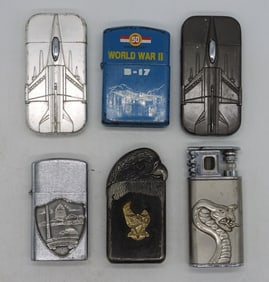 6 Novelty Lighters