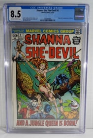 1972 8.5 Graded Shanna The She-Devil #1