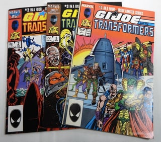 Marvel G.I.Joe and The Transformers #2-4