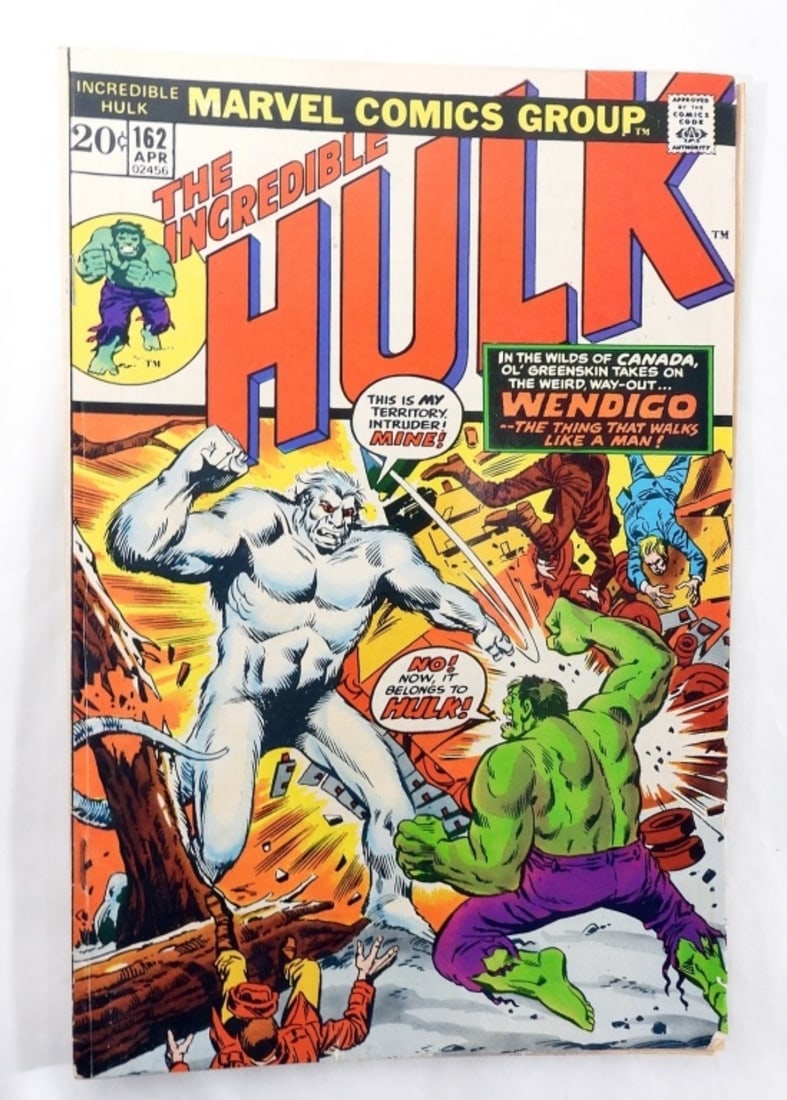 Incredible Hulk #162 1st Appearance Wendigo (1 of 5)