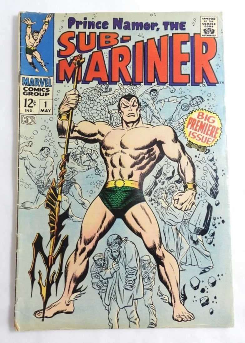 Marvel Sub-Mariner May #1 1967 VG (1 of 3)