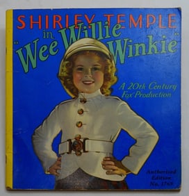 1937 Book Wee Willie Winkie Shirley Temple