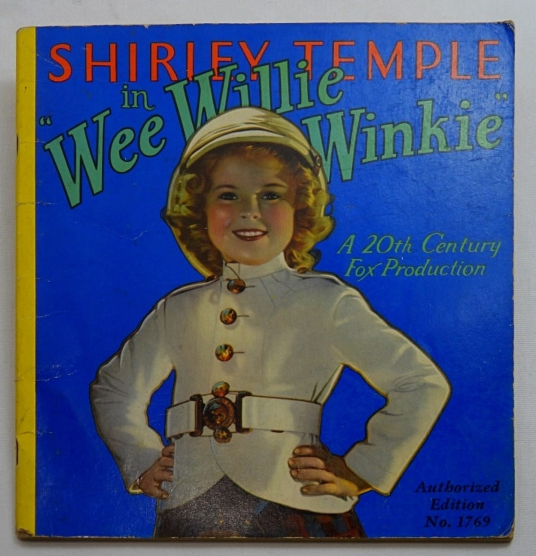 1937 Book Wee Willie Winkie Shirley Temple (1 of 4)