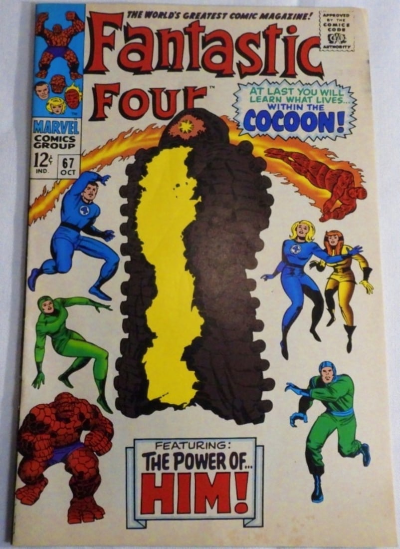 Marvel Reprint Fantastic Four: #51 Grade VF/NM Year 1993 2nd Appearance of Wyatt Wingfoot