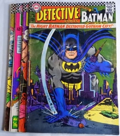4 DC Detective Comics Starring Batman