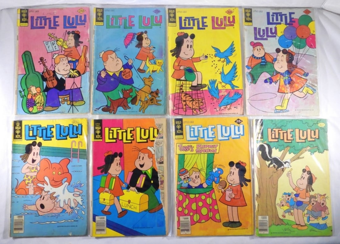 (8) Gold Key Little Lulu Comics (1 of 3)