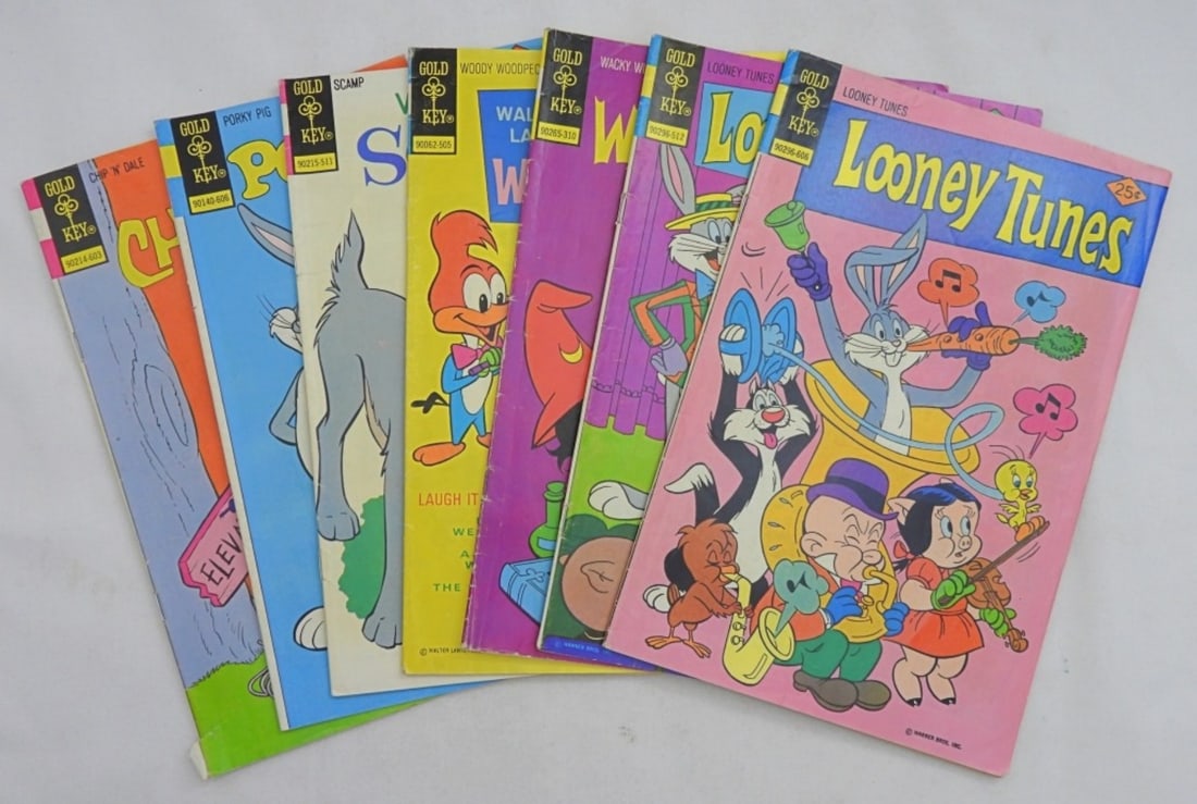 (7) Gold Key Cartoon Comics 1973-76 (1 of 3)