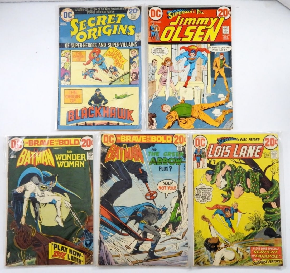 (5) DC Comics 20c Issues (1 of 2)
