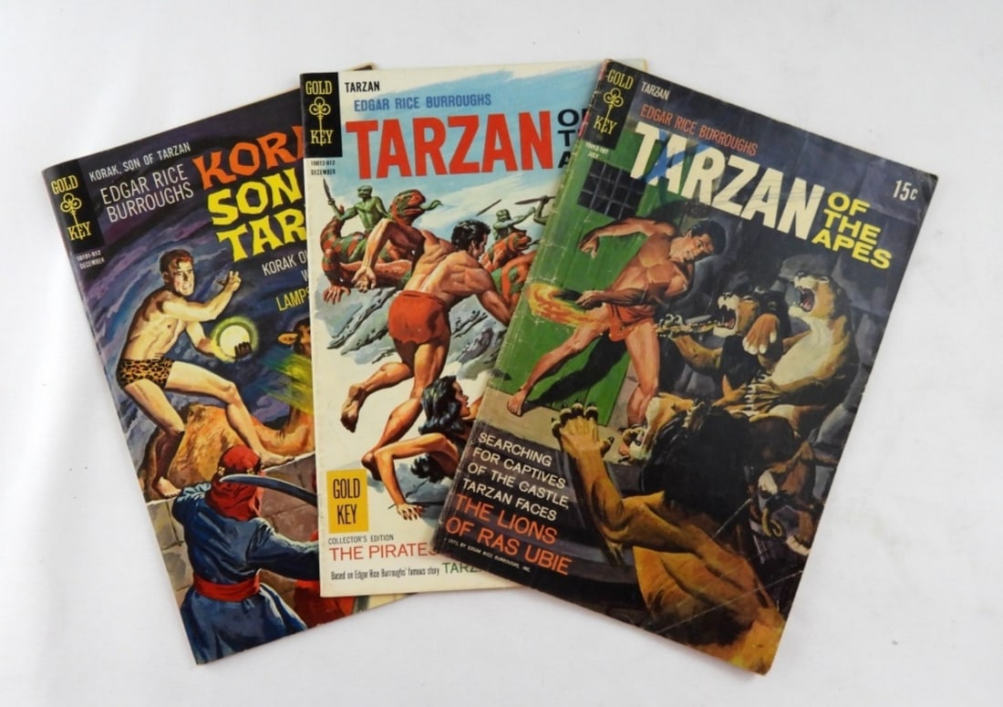 (3) Gold Key, Tarzan 1968-1971 (1 of 3)