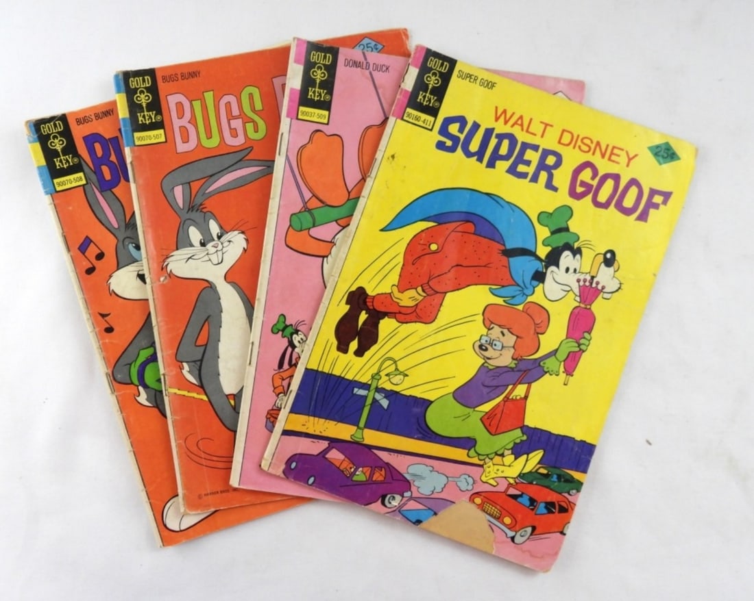 (4) Bronze Age Cartoon Comics 1970'S (1 of 3)