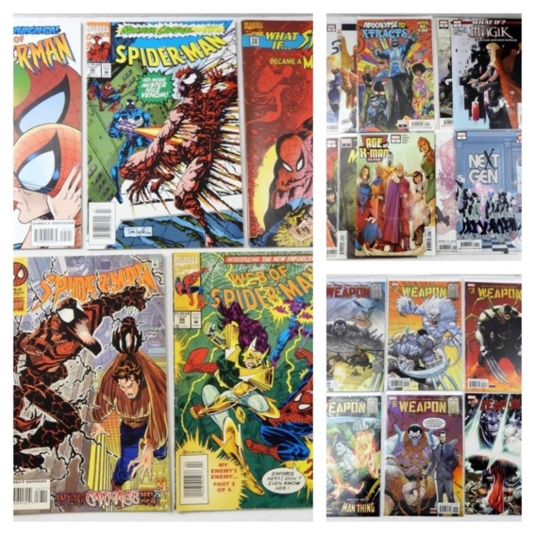 (19) Modern Marvel Mixed Comic Lot (1 of 1)