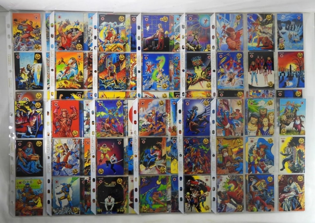 260 Valiant Comic Action Cards (1 of 6)