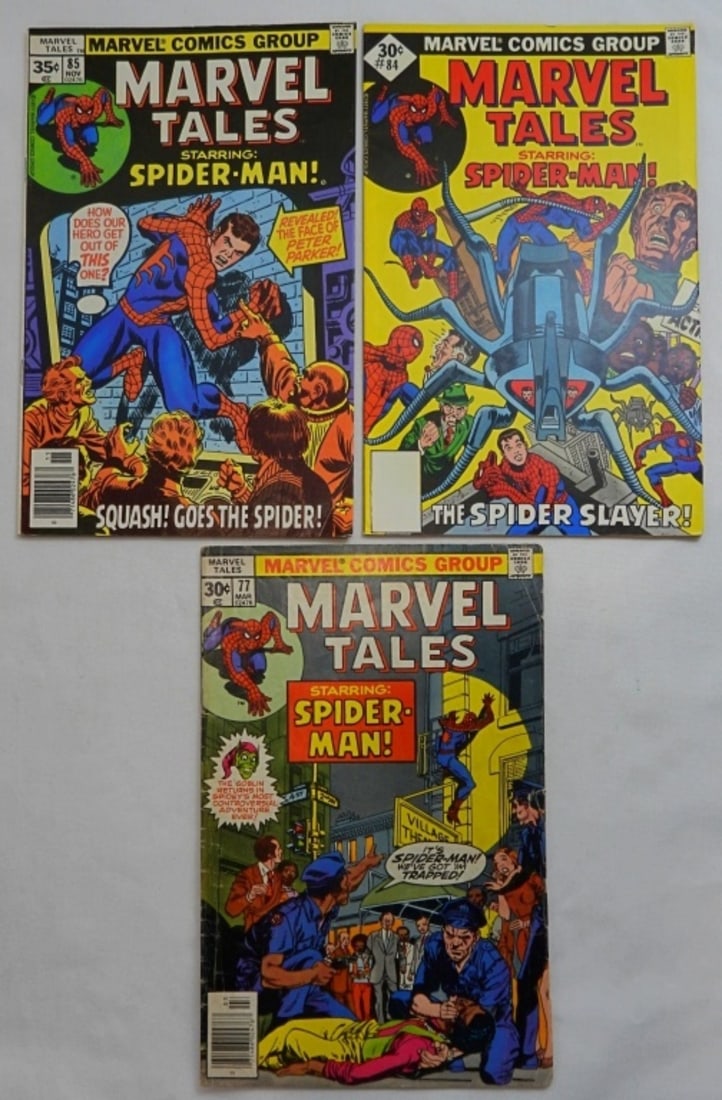 (3) Marvel Tales - Spider Man Lot (1 of 3)