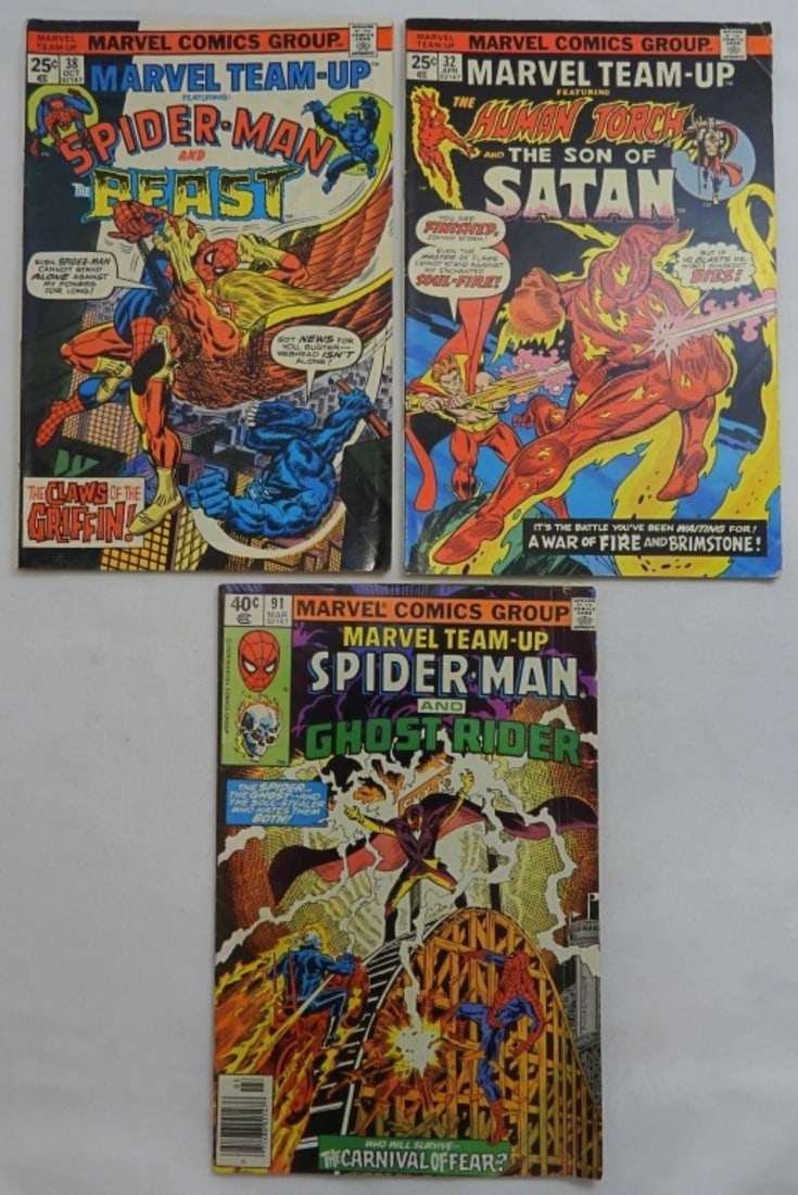 3 Marvel Team Up Comic Lot (1 of 3)