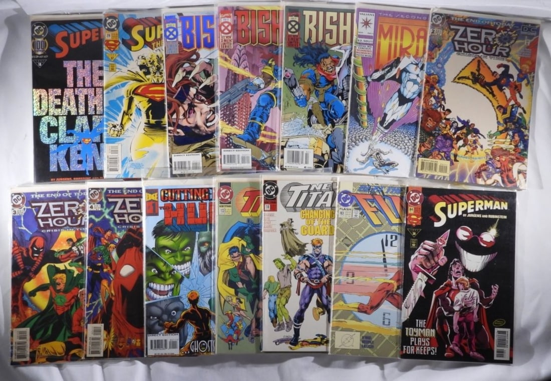(14) Modern DC, Marvel & Valiant Lot (1 of 4)