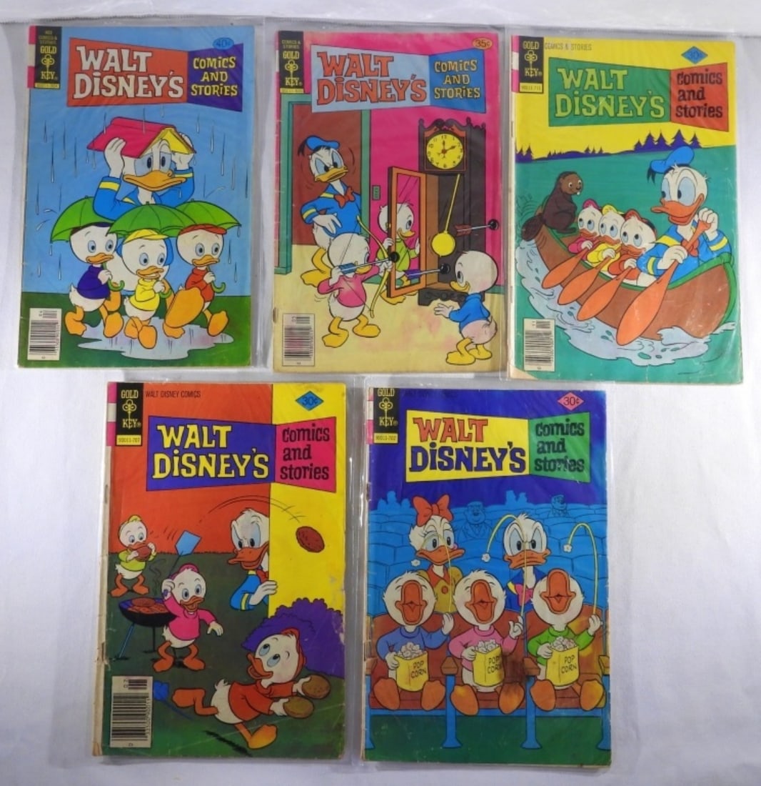 (7) Gold Key Walt Disney Donald Duck: Good / VG (1) Poor