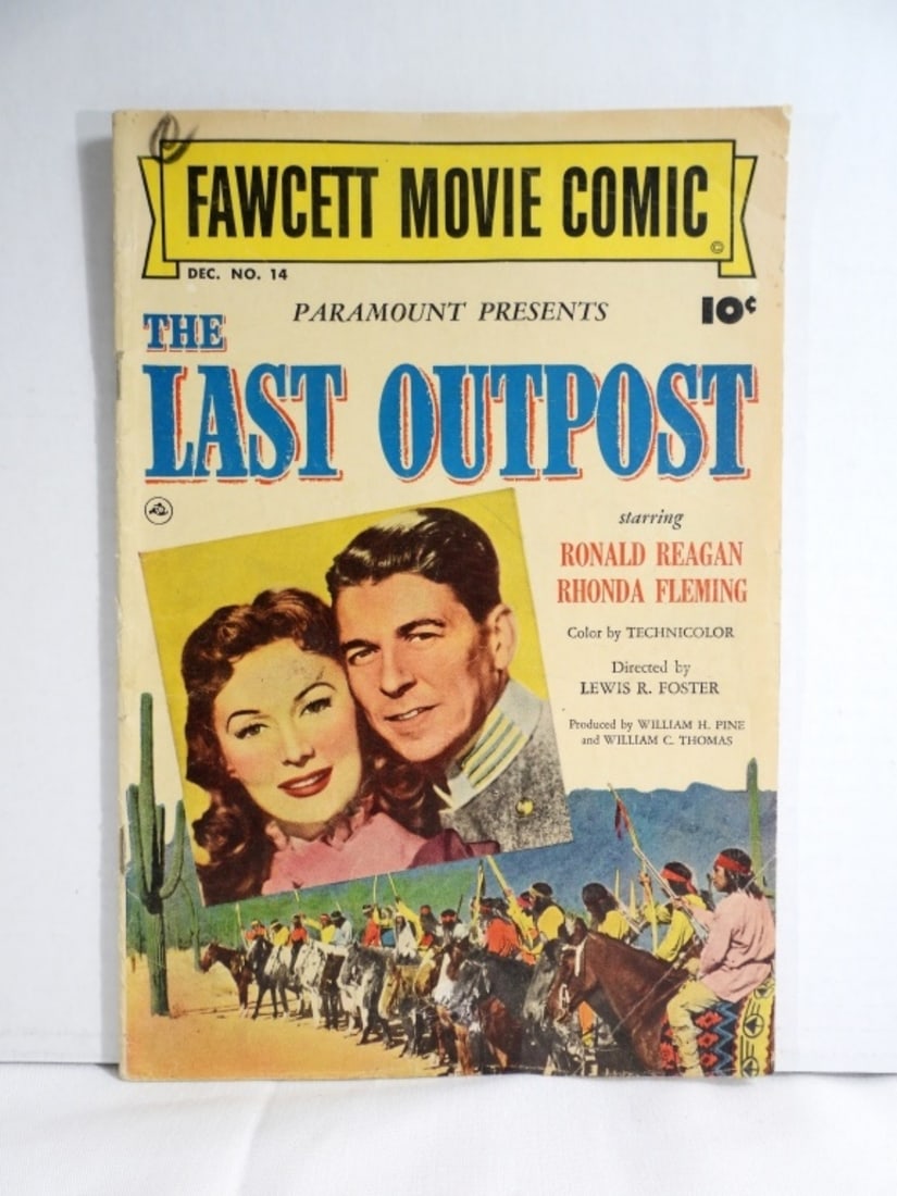 Fawcett Movie Comic Dec #14: VG/MINT The last outpost staring Ronald Reagan and Rhonda Filming