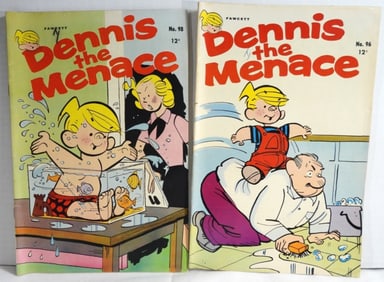 Dennis The Menace #96 and 98
