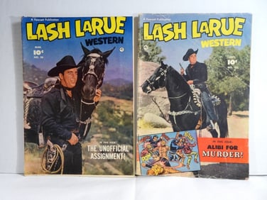 (2) Lash Larue Western #26 and #32