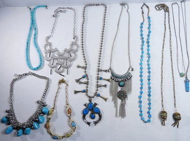 10 Turquois Necklaces