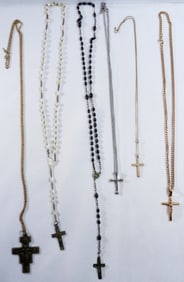 6 Cross Necklaces