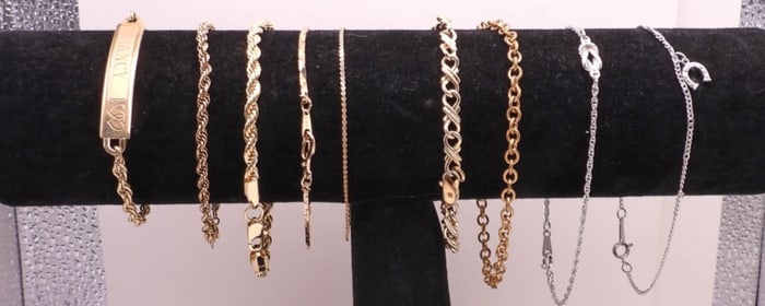 9 Chain Bracelets