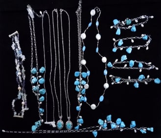7 Necklaces And 5 Bracelets