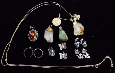 11 Charms 1 Chain And 2 Rings