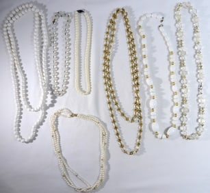 7 Miscellaneous Beaded Necklaces