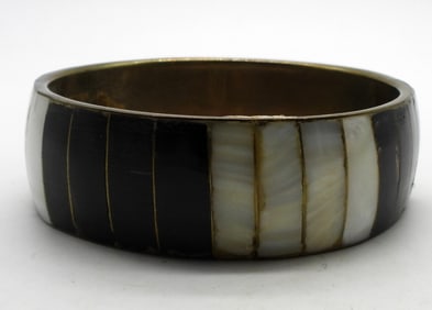 Brass And Bone Style Bracelet