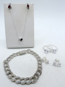Bridal Style Sterling Rings & More