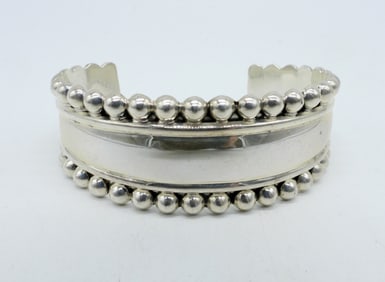 Mexico Sterling Cuff Bracelet