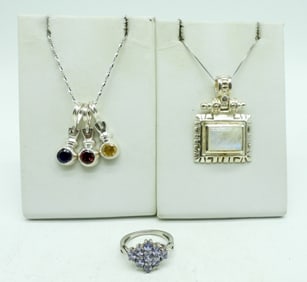 Moonstone, Amethyst & More 925 Jewelry