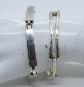 2 Sterling Bracelets