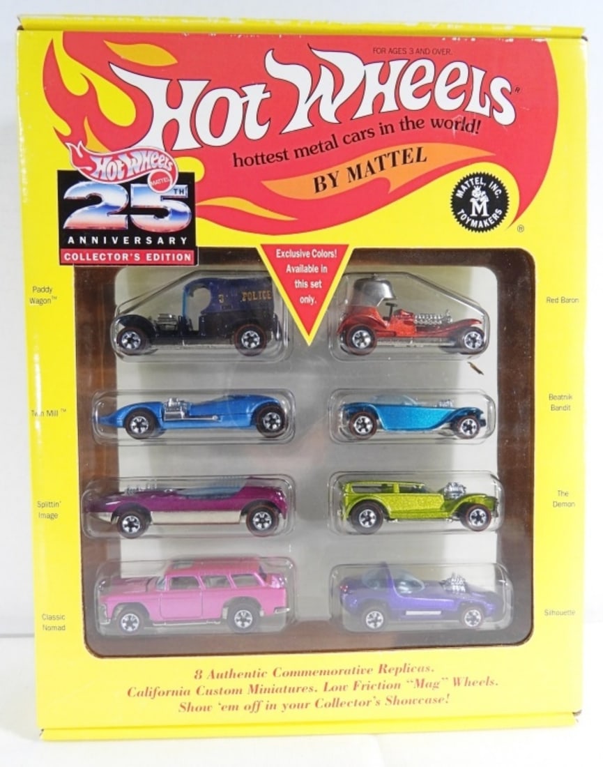 1993 Hot Wheels 25th Anniversary Red Line Set (1 of 8)