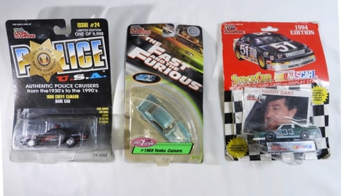3 Racing Champions Collectors Cars